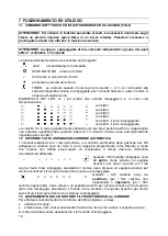 Предварительный просмотр 16 страницы Electrolux IH EFC 9780 Installation, Use And Maintenance Manual