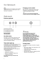 Preview for 4 page of Electrolux IK 2750 10 LI User Manual