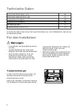 Preview for 8 page of Electrolux IK 2750 10 LI User Manual