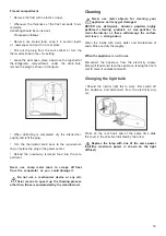 Preview for 19 page of Electrolux IK1345LI Instruction Booklet