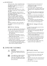 Preview for 78 page of Electrolux IK1695Z User Manual