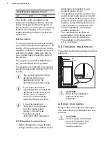 Preview for 8 page of Electrolux IK2065SL User Manual