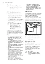 Предварительный просмотр 10 страницы Electrolux IK2150CZR User Manual