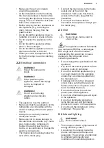 Preview for 5 page of Electrolux IK2240CL User Manual