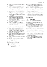 Preview for 5 page of Electrolux IK2355BL User Manual