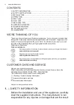 Preview for 2 page of Electrolux IK245S User Manual