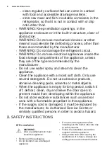 Preview for 4 page of Electrolux IK245S User Manual