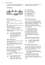 Preview for 8 page of Electrolux IK245S User Manual