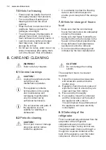 Preview for 12 page of Electrolux IK245S User Manual