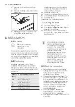 Предварительный просмотр 58 страницы Electrolux IK2685L User Manual