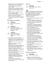 Preview for 5 page of Electrolux IK283S User Manual