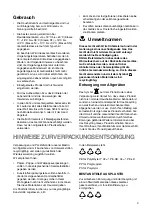 Preview for 3 page of Electrolux IK3025 User Manual