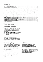 Preview for 4 page of Electrolux IK3025 User Manual