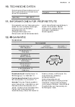 Preview for 47 page of Electrolux IK3026SAL User Manual