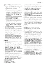 Preview for 3 page of Electrolux IK3030Z User Manual