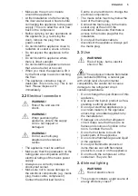 Preview for 5 page of Electrolux IK3035CZL User Manual