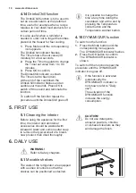 Предварительный просмотр 10 страницы Electrolux IK305BN User Manual