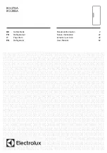 Preview for 1 page of Electrolux IK327SA User Manual