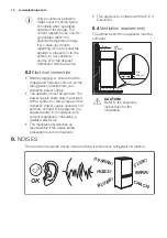 Preview for 14 page of Electrolux IK3318CAR User Manual