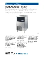 Предварительный просмотр 1 страницы Electrolux IMF28A Brochure & Specs