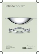 Preview for 1 page of Electrolux Infinite WOK SET User Manual