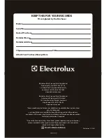 Preview for 6 page of Electrolux Ingenio Z1550 Instruction Manual