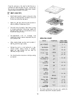 Предварительный просмотр 10 страницы Electrolux Insight EKG5542 Product Manual