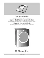 Предварительный просмотр 1 страницы Electrolux IQ-Touch EIED50LIW0 Use & Care Manual