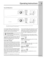 Предварительный просмотр 9 страницы Electrolux IQ-Touch EIED50LIW0 Use & Care Manual