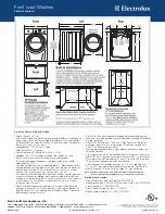 Предварительный просмотр 2 страницы Electrolux IQ-TOUCH EIFLS55I IW Specifications