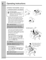 Предварительный просмотр 8 страницы Electrolux IQ-Touch EIFLW50LIW0 Use & Care Manual