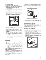 Предварительный просмотр 19 страницы Electrolux JRU 44601 Operating Instructions Manual