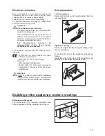 Preview for 23 page of Electrolux JRU 44601 Operating Instructions Manual