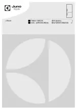 Electrolux Juno JCF94181 User Manual preview