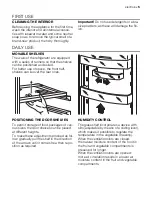 Предварительный просмотр 5 страницы Electrolux Juno JRG90122 User Manual