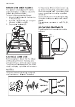 Предварительный просмотр 10 страницы Electrolux Juno JRG90122 User Manual