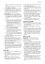 Preview for 3 page of Electrolux JUNO JRN84181 User Manual