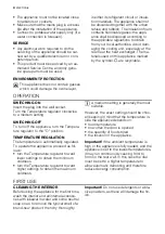 Preview for 4 page of Electrolux JUNO JRN84181 User Manual