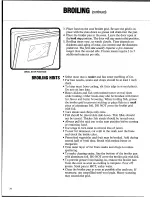 Preview for 34 page of Electrolux KB969L Owner'S Manual