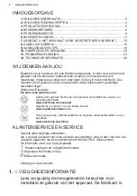 Preview for 2 page of Electrolux KEAD7200L User Manual