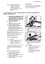 Preview for 15 page of Electrolux KEAD7200L User Manual