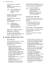 Preview for 18 page of Electrolux KEAD7200L User Manual