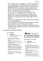 Preview for 31 page of Electrolux KEAD7200L User Manual