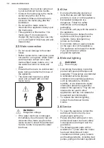 Preview for 32 page of Electrolux KEAD7200L User Manual