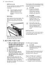 Preview for 40 page of Electrolux KEAD7200L User Manual