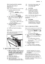 Предварительный просмотр 11 страницы Electrolux KEAF7100L User Manual