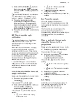 Preview for 11 page of Electrolux KEAF7200L User Manual