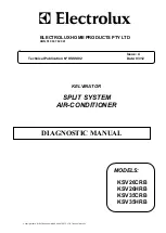 Electrolux Kelvinator KSV26CRB Diagnostic Manual предпросмотр