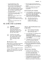 Preview for 19 page of Electrolux KESC7311L User Manual