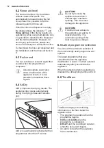 Предварительный просмотр 12 страницы Electrolux KEZA9310L User Manual